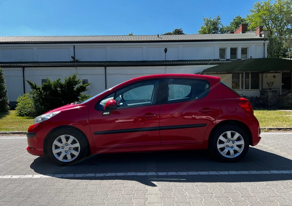 Peugeot 207 cena 10650 przebieg: 173000, rok produkcji 2007 z Warszawa małe 172